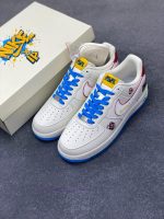 New Customers Only, Limit One. Nike Air Force 1 '07 Low Mario Collaboration - White And Blue Air Force One Low Top Sneakers Ca rfo2upt2 - Image 9