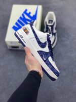New Customers Only, Limit One. Nike Air Force 1 '07 Low Gucci Collaboration - Navy Blue Denim Air Force One Low Top Sports Sho 394ofjzm