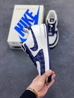 New Customers Only, Limit One. Nike Air Force 1 '07 Low Gucci Collaboration - Navy Blue Denim Air Force One Low Top Sports Sho 394ofjzm - Image 4