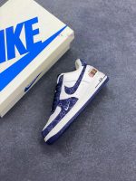 New Customers Only, Limit One. Nike Air Force 1 '07 Low Gucci Collaboration - Navy Blue Denim Air Force One Low Top Sports Sho 394ofjzm - Image 8