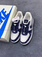 New Customers Only, Limit One. Nike Air Force 1 '07 Low Gucci Collaboration - Navy Blue Denim Air Force One Low Top Sports Sho 394ofjzm - Image 9