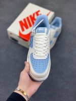 New Customers Only, Limit One. Nike Air Force 1 '07 Low "Stusey Collaboration - Blue Graffiti" Air Force One Low Top Sneakers jwta2299 - Image 3