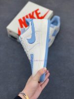New Customers Only, Limit One. Nike Air Force 1 '07 Low "Stusey Collaboration - Blue Graffiti" Air Force One Low Top Sneakers jwta2299 - Image 4