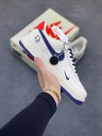 New Customers Only, Limit One. Nike Air Force 1 '07 Low "Dior Collaboration - Deep Blue And Red Tail" Air Force One Low Top Sn ia0yljjx - Image 2