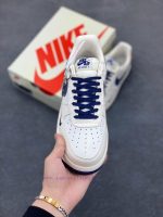 New Customers Only, Limit One. Nike Air Force 1 '07 Low "Dior Collaboration - Deep Blue And Red Tail" Air Force One Low Top Sn ia0yljjx - Image 3