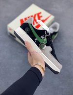 New Customers Only, Limit One. Nike Air Force 1 '07 Low "Croheart Collaboration - Black And Green Hook" Air Force One Low Top 6u6155r8 - Image 2