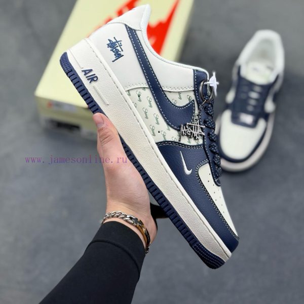 New Customers Only, Limit One. Retro Trend Graffiti Nike Air Force 1 Low Stucy Co Branded Air Force One Explosive High-end Cus v9om5z6t