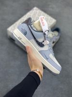 New Customers Only, Limit One. Nike Air Force 1 '07 Low "North Collaboration - Embroidered Ink Hook" Air Force One Low Top Sne fskrdfcn