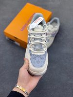New Customers Only, Limit One. Nike Air Force 1 '07 Low "LV Collaboration - Grey Printed Drawstring" Air Force One Low Top Sne vcqbrwnf - Image 3
