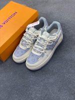 New Customers Only, Limit One. Nike Air Force 1 '07 Low "LV Collaboration - Grey Printed Drawstring" Air Force One Low Top Sne vcqbrwnf - Image 9