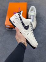 New Customers Only, Limit One. Nike Air Force 1 '07 Low "LV Collaboration - Black Denim Print" Air Force One Low Top Sports Sh oqy0rj21 - Image 2