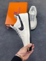 New Customers Only, Limit One. Nike Air Force 1 '07 Low "LV Collaboration - Black Denim Print" Air Force One Low Top Sports Sh oqy0rj21 - Image 4