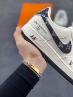 New Customers Only, Limit One. Nike Air Force 1 '07 Low "LV Collaboration - Black Denim Print" Air Force One Low Top Sports Sh oqy0rj21 - Image 7