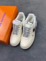 New Customers Only, Limit One. Nike Air Force 1 '07 Low "LV Collaboration - Black Denim Print" Air Force One Low Top Sports Sh oqy0rj21 - Image 9