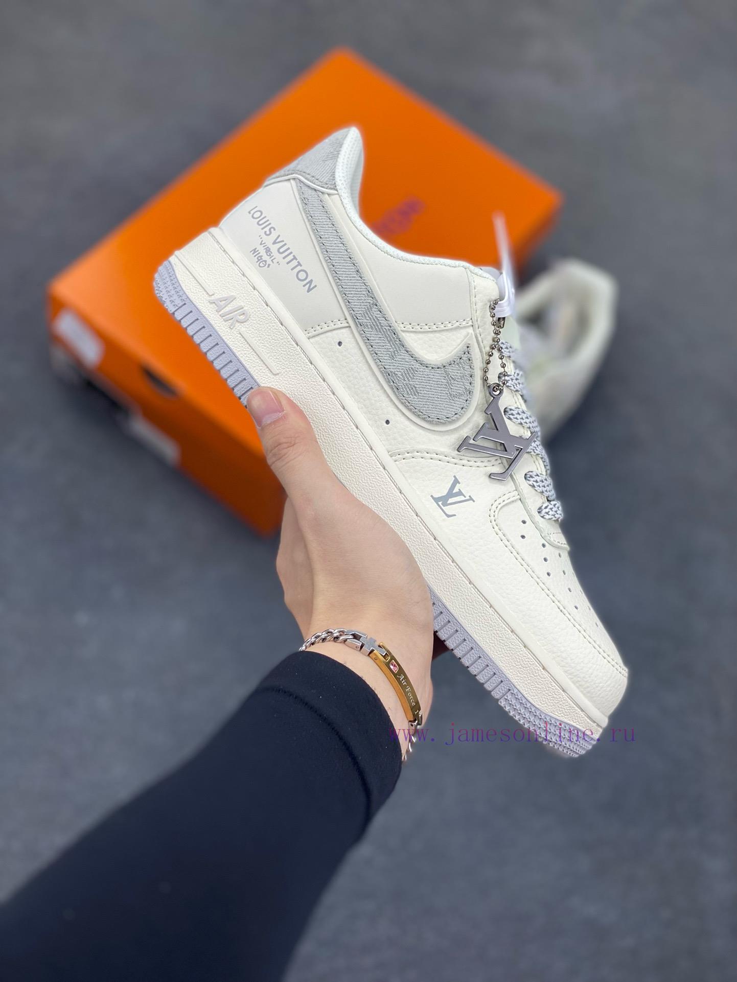 rhufbprqomp.jpg New Customers Only, Limit One. Nike Air Force 1 '07 Low "LV Collaboration - Mi Grey Cowboy Hook" Air Force One Low Top Sports 3ekkvdzw - Image 1