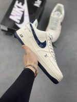New Customers Only, Limit One. Nike Air Force 1 '07 Low "LV Collaboration - Mi Blue Denim Hook" Air Force One Low Top Sports S rqnscvij - Image 2
