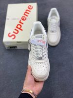 New Customers Only, Limit One. Nike Air Force 1 '07 Low "Supreme Collaboration - Rice Grey Crystal Bottom" Air Force One Low T 21dev4pl - Image 3
