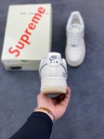 New Customers Only, Limit One. Nike Air Force 1 '07 Low "Supreme Collaboration - Rice Grey Crystal Bottom" Air Force One Low T 21dev4pl - Image 5