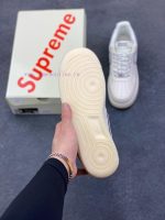 New Customers Only, Limit One. Nike Air Force 1 '07 Low "Supreme Collaboration - Rice Grey Crystal Bottom" Air Force One Low T 21dev4pl - Image 6