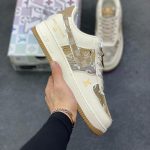 New Customers Only, Limit One. Overseas Popular Limited Edition Release Of High-end Custom Nike Air Force 1 '07 Low "Louis Vui oenby80m