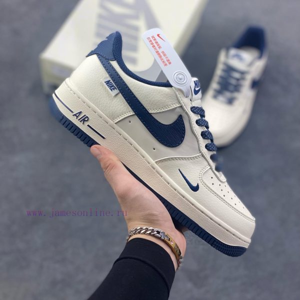New Customers Only, Limit One. Nike Air Force 1 '07 Low "NIKE Tree Pattern Midnight Blue" Air Force One Low Top Sneakers Casua k9xrqfu7