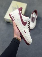 New Customers Only, Limit One. Nike Air Force 1 '07 Low "NIKE Tree Pattern Wine Red" Air Force One Low Top Sneakers Casual Sho ktzvztc2