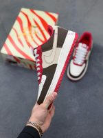 New Customers Only, Limit One. Nike Air Force 1 '07 Low Air Force One Low Top Sports Shoes Casual Shoes Folding Needle Car Dif lyk19qtk - Image 4