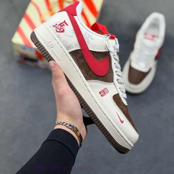 New Customers Only, Limit One. The Year Of The Horse Collection | AF1 Brown Rhyme Red Seal Wearing Oriental Elegance At Your F kywb072n