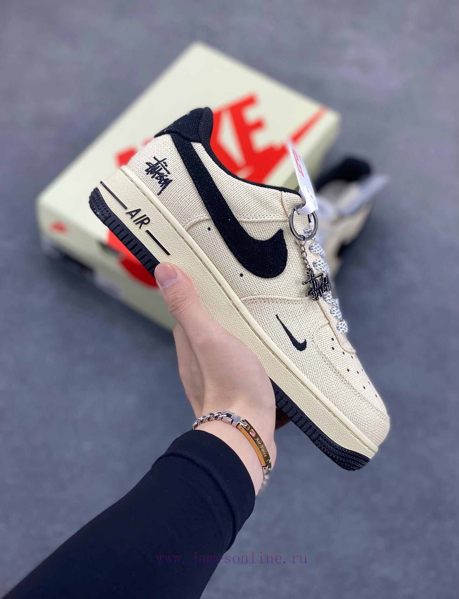 uk0qv2qwnzy.jpg New Customers Only, Limit One. Nike Air Force 1 '07 Low - Cotton And Hemp - Air Force One Low Top Sneakers Casual Shoes Foldin rfdb7bf4 - Image 1