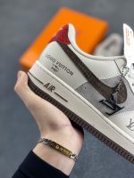 New Customers Only, Limit One. Nike Air Force 1 '07 Low "LV Collaboration - Beige Red Tail" Air Force One Low Top Sports Shoes te8ngtei - Image 7
