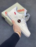 New Customers Only, Limit One. Nike Air Force 1 '07 Low "Supreme Collaboration - Grey Bottom And Red Label" Air Force One Low v91gs82o
