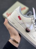 New Customers Only, Limit One. Nike Air Force 1 '07 Low "Supreme Collaboration - Grey Bottom And Red Label" Air Force One Low v91gs82o - Image 7