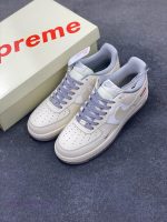 New Customers Only, Limit One. Nike Air Force 1 '07 Low "Supreme Collaboration - Grey Bottom And Red Label" Air Force One Low v91gs82o - Image 9