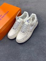 New Customers Only, Limit One. Nike Air Force 1 '07 Low "LV Collaboration - Black Thread Four Hook" Air Force One Low Top Snea 4hnargxv - Image 9