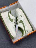 New Customers Only, Limit One. Nike Air Force 1 '07 Low "LV Collaboration - Linen Rice Green Hook" Air Force One Low Top Sneak 3dw795n3 - Image 10