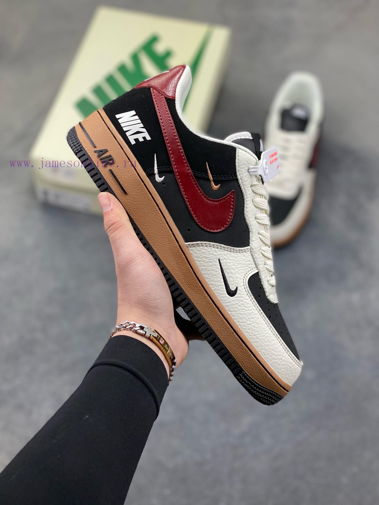 phz5044ahwm.jpg New Customers Only, Limit One. Nike Air Force 1'07 Low "white Red Black Color Splicing" Air Force One Low Top Sports Shoes Cas rhgb0uow - Image 1