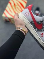 New Customers Only, Limit One. Nike Air Force 1 '07 Low "Year Of The Horse Limited Edition - Black Grey And Red" Air Force One yp8vm9fz - Image 7