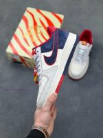 New Customers Only, Limit One. Nike Air Force 1 '07 Low "Year Of The Horse Limited Edition - White Blue Red" Air Force One Low q8as1v18 - Image 4