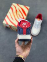 New Customers Only, Limit One. Nike Air Force 1 '07 Low "Year Of The Horse Limited Edition - White Blue Red" Air Force One Low q8as1v18 - Image 5