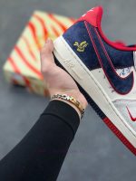 New Customers Only, Limit One. Nike Air Force 1 '07 Low "Year Of The Horse Limited Edition - White Blue Red" Air Force One Low q8as1v18 - Image 7