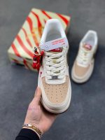 New Customers Only, Limit One. Nike Air Force 1 '07 Low "Year Of The Horse Limited Edition - Grey And White Brown" Air Force O azk36clx - Image 3