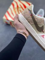 New Customers Only, Limit One. Nike Air Force 1 '07 Low "Year Of The Horse Limited Edition - Grey And White Brown" Air Force O azk36clx - Image 7