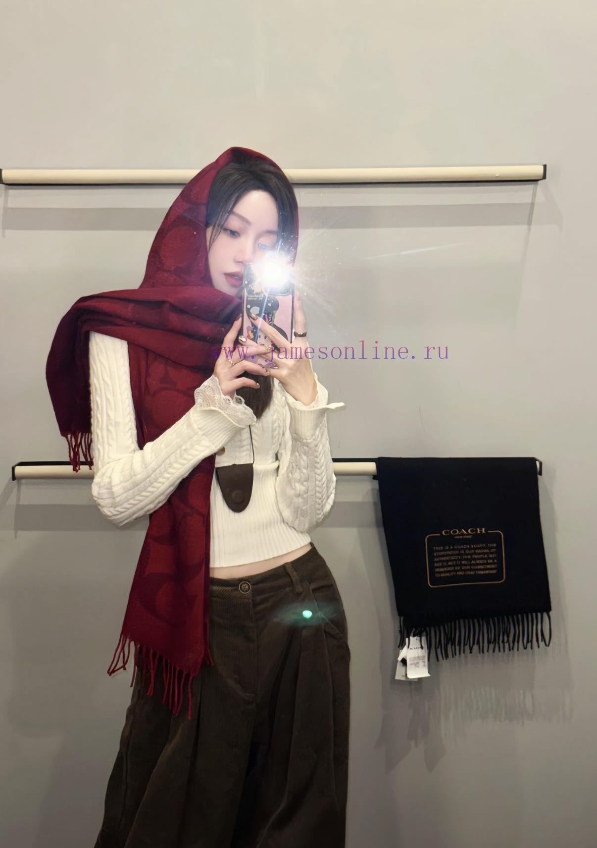 gzfsj4s4l1t.jpg New Customers Only, Limit One. The New Coach Style 6-color Shawl From Coach Is Also So Beautiful Not Only In Terms Of Appearan q7wugiwx - Image 1