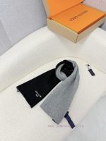 New Customers Only, Limit One. Louis Vuitton Double-sided Men's Wool Scarf In 2 Colors Feels Like I Won't Love It Anymore The gck8cg63 - Image 8