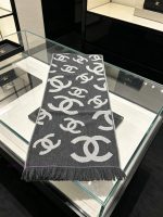 New Customers Only, Limit One. CHANEL ChanelCruise Early Spring Vacation SeriesMaterial: WoolSize 185 × 35 Cm Long Scarf Can B 8dxzpvgm - Image 6