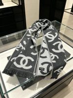 New Customers Only, Limit One. CHANEL ChanelCruise Early Spring Vacation SeriesMaterial: WoolSize 185 × 35 Cm Long Scarf Can B 8dxzpvgm - Image 8