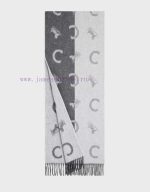 New Customers Only, Limit One. CELINE 2026 New Product "C" Logo Double-sided Color Blocked ScarfSpecification 35x180cm 100% Wo 19r28jgb