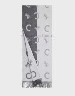 New Customers Only, Limit One. CELINE 2026 New Product "C" Logo Double-sided Color Blocked ScarfSpecification 35x180cm 100% Wo 19r28jgb - Image 2