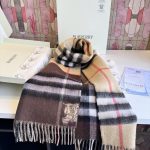 New Customers Only, Limit One. B's New Warhorse Color Blocked Plaid Wool Scarf Has A Contrasting Plaid Size Of 30 * 168 Which ca8zcs0u - Image 4