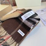 New Customers Only, Limit One. B's New Warhorse Color Blocked Plaid Wool Scarf Has A Contrasting Plaid Size Of 30 * 168 Which ca8zcs0u - Image 6